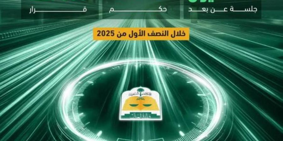 العدل: 524 ألف حكم خلال النصف الأول 2025 - هرم مصر