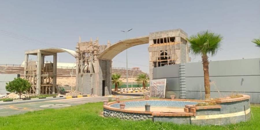 بجدار تراثي وبوابة ملكية.. 3 مشاريع لتحسين الواجهة الحضرية في اللهابة - هرم مصر
