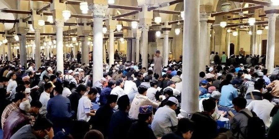بث مباشر.. شعائر صلاة الجمعة من الجامع الأزهر ومدينة بئر العبد - هرم مصر