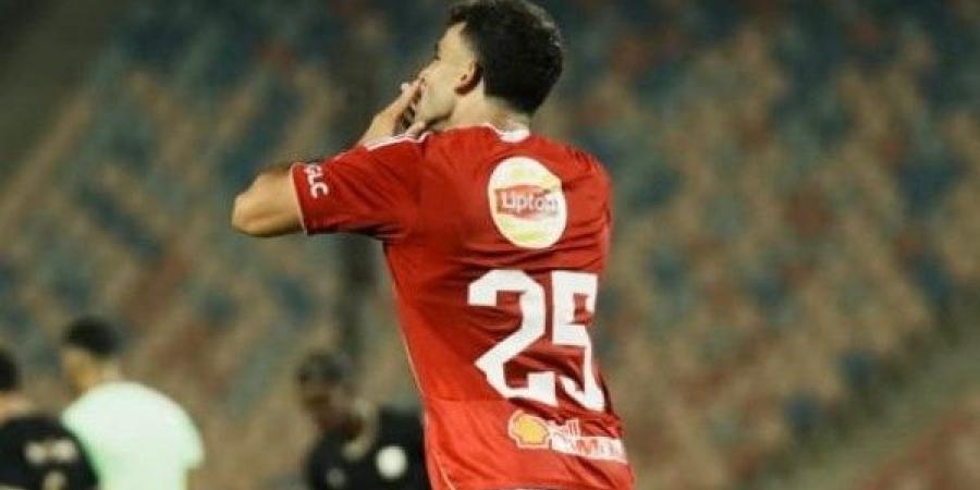 زيزو يحرز الهدف الثاني له والثالث للأهلي في شباك فاركو بالدوري - هرم مصر