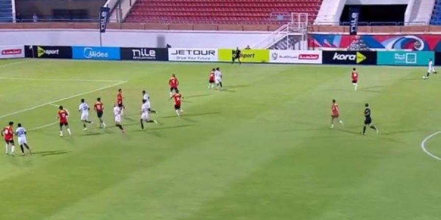 حرس الحدود يضرب البنك الأهلي بهدف نظيف في الدوري - هرم مصر