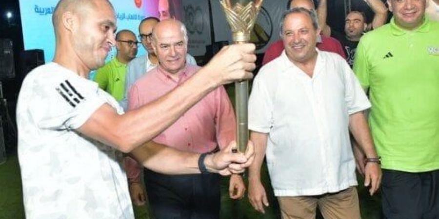 انطلاق دورة الألعاب الرياضية العربية الأولى للاتحادات النوعية ببورسعيد - هرم مصر