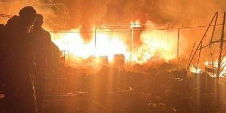 استشهاد 3 فلسطينيين جراء قصف الاحتلال لخيام نازحين غربى غزة - هرم مصر