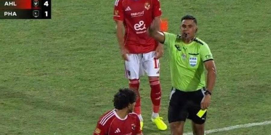 الأهلي يتقدم بشكوى لاتحاد الكرة اعتراضًا على طرد محمد هاني - هرم مصر