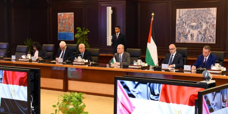 مصر وفلسطين تتفقان على خطة التعافي المبكر وإعادة إعمار غزة خلال لقاء في العلمين - هرم مصر