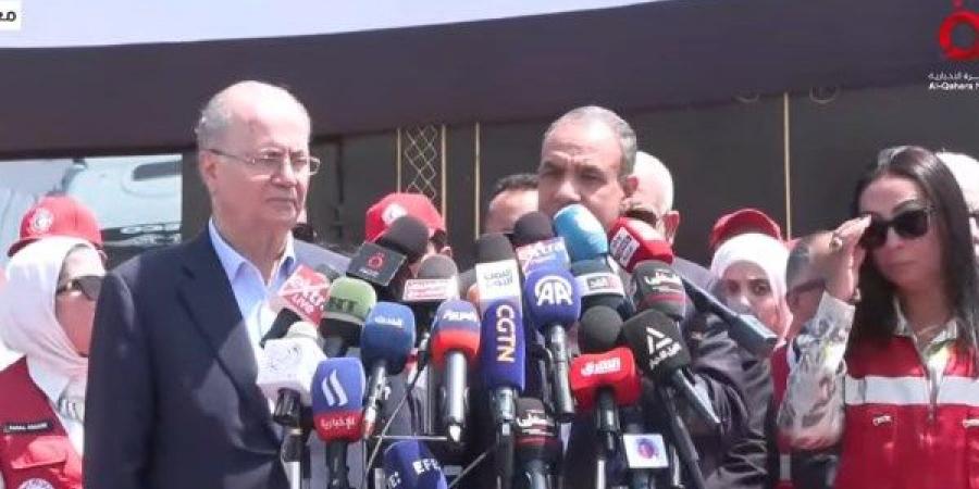 نحن معكم.. وزير الخارجية ينقل رسائل الرئيس السيسي والشعب للأشقاء بغزة - هرم مصر