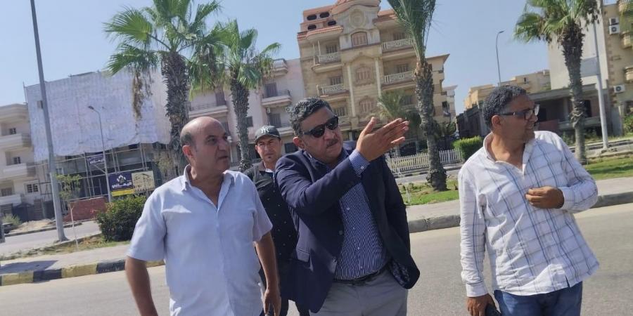 رئيس جهاز مدينة دمياط الجديدة يتفقد الأحياء السكنية والطرق بالمدينة - هرم مصر