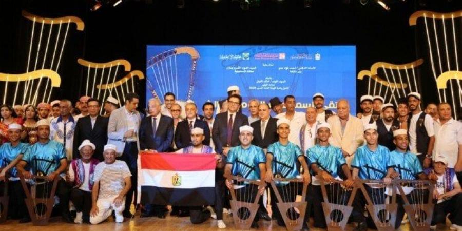 وزير الثقافة ومحافظ الإسماعيلية افتتحا ملتقى السمسمية القومي الثالث - هرم مصر