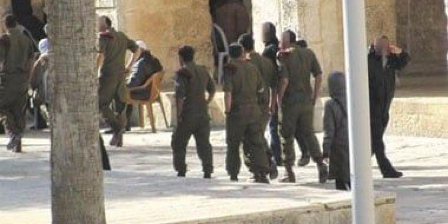 مستوطنون يقتحمون باحات المسجد الأقصى بحماية شرطة الاحتلال الإسرائيلى - هرم مصر