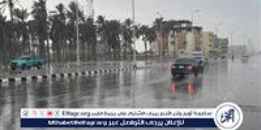 أمطار خفيفة إلى متوسطة على مركز الشبحة بأملج - هرم مصر