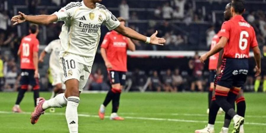 مبابي ينقذ ريال مدريد فى ضربة البداية أمام أوساسونا #الريال_أوساسونا #الدوري_الإسباني #مبابي - هرم مصر