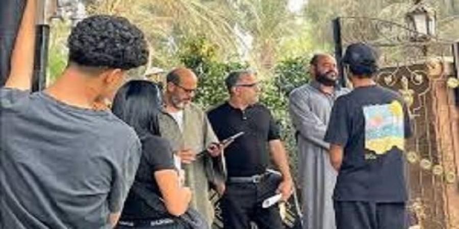 فركش أبطال السادة الأفاضل ينتهون من التصوير - هرم مصر