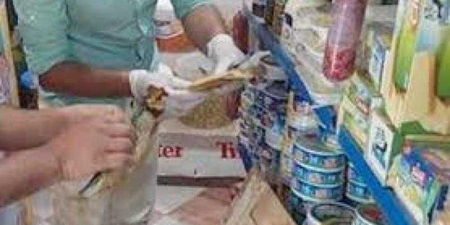 جهود مكافحة الجرائم التموينية المتعلقة بالغش التجارى لضبط المنتجات المغشوشة والغير صالحة للإستهلاك الآدمى - هرم مصر