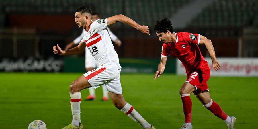 مصطفى الشهدي حكما لمباراة الزمالك ومودرن سبورت في الدوري المصري - هرم مصر