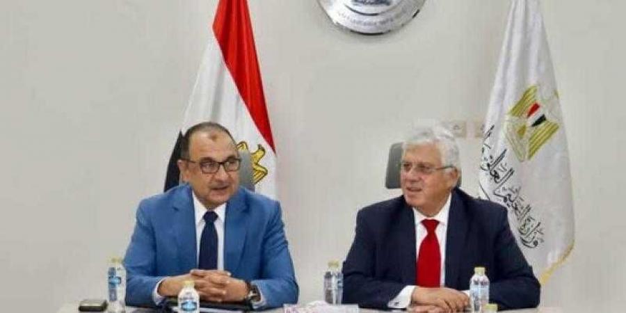 وزيرا التعليم العالي وقطاع الأعمال يبحثان تعزيز التعاون المشترك واستثمار الأصول - هرم مصر