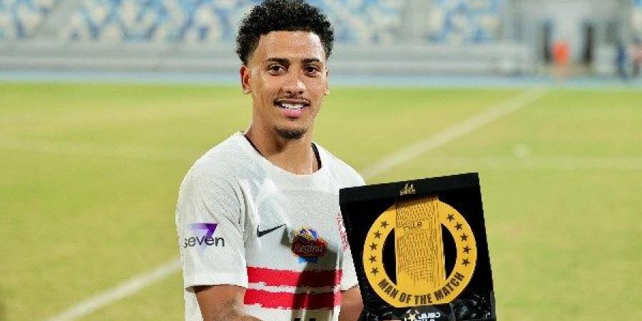 خوان ألفينا رجل مباراة الزمالك ومودرن سبورت بالدوري - هرم مصر