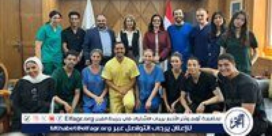 استمرار فعاليات برنامج التبادل الطلابي بكلية الطب – جامعة حلوان - هرم مصر