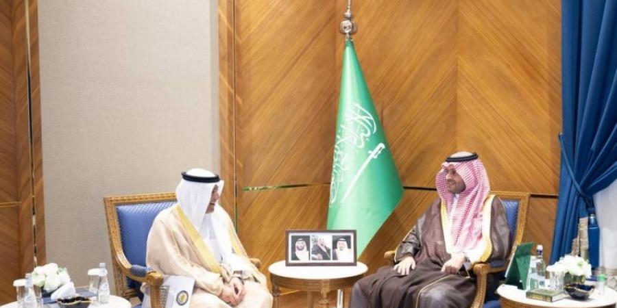 تركي بن محمد بن فهد يستقبل أمين مجلس التعاون الخليجي - هرم مصر