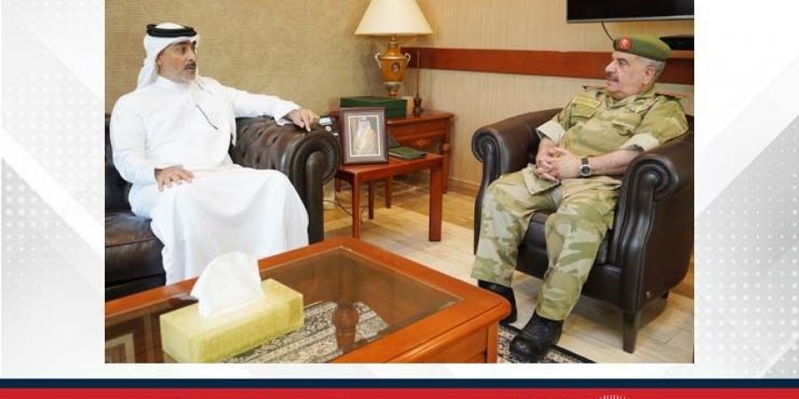 مدير أركان الحرس الوطني يستقبل نائب مستشار الأمن الوطني نائب الأمين العام لمجلس الدفاع الأعلى - هرم مصر