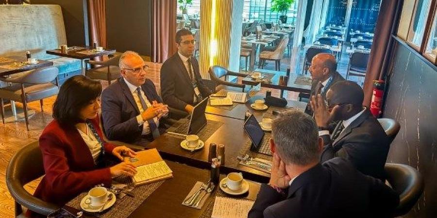ضمن فعاليات الأسبوع العالمى للمياه.. وزير الري يلتقى المدير التنفيذى لمرفق المياه الإفريقي - هرم مصر