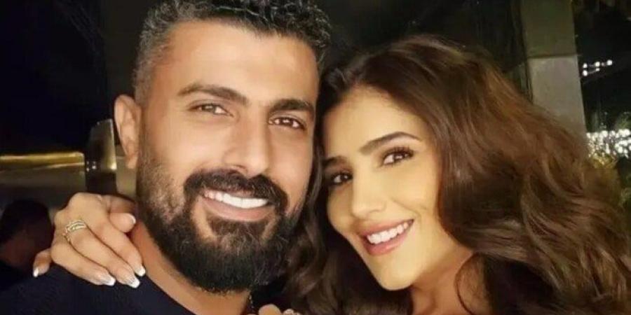 «أنت قوتي وسندي الدائم».. مي عمر تحتفل بعيد ميلاد محمد سامي - هرم مصر