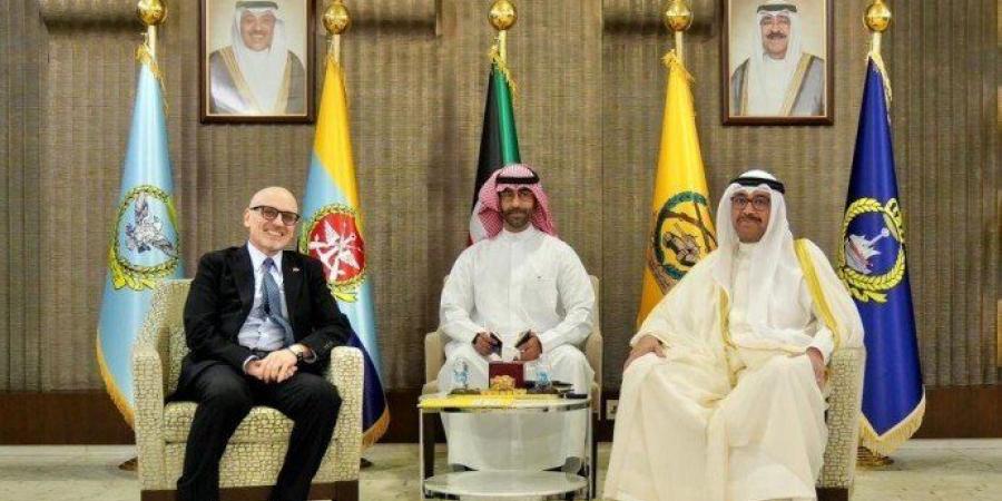 الكويت وإيطاليا تبحثان سبل تعزيز التعاون المشترك في المجال العسكري - هرم مصر