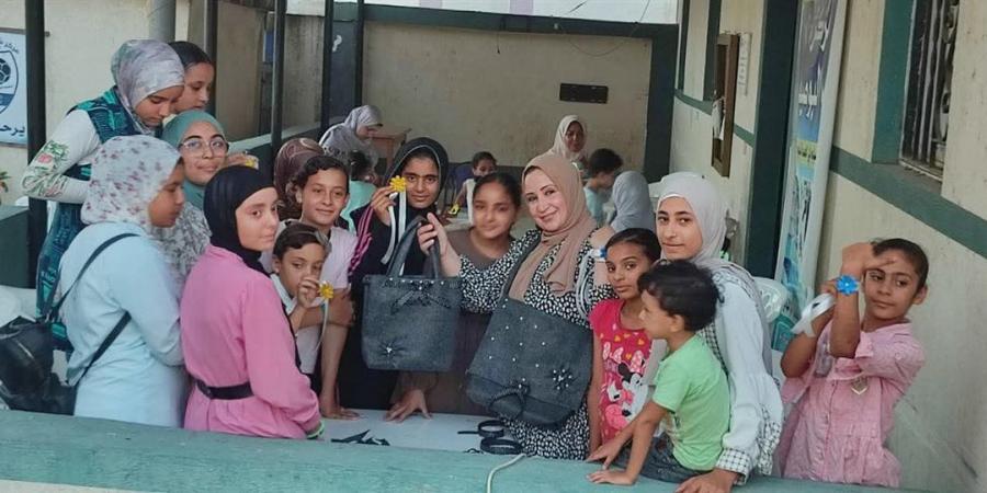 ورش فنية متنوعة في ختام القافلة الثقافية بقرية البوصيلي بالبحيرة - هرم مصر