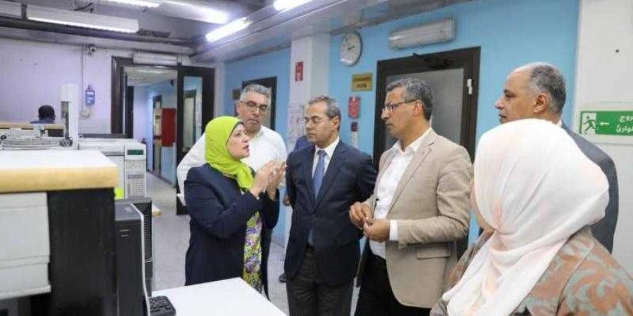 رئيس ”البحوث الزراعية” يستقبل وزير الزراعة اللبناني - هرم مصر