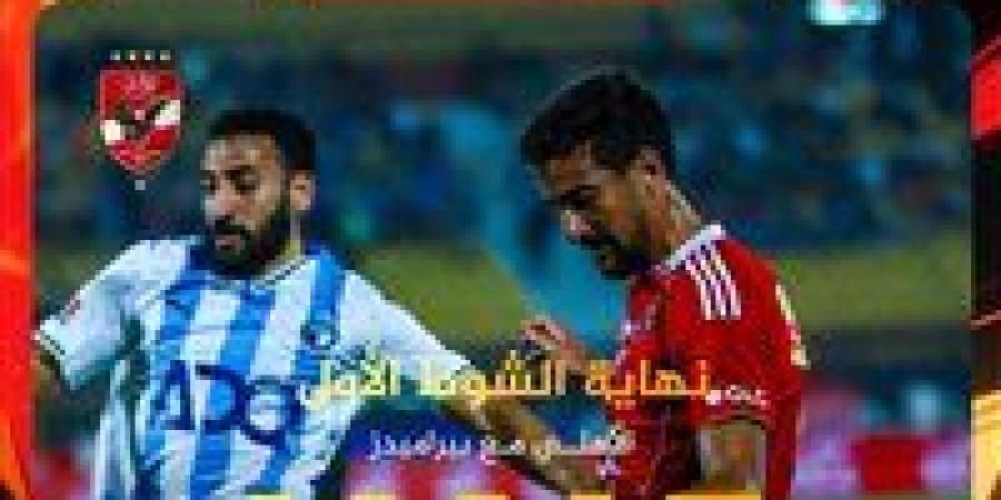 الاهلي يتأخر بهدف في الشوط الأول أمام بيراميدز - هرم مصر