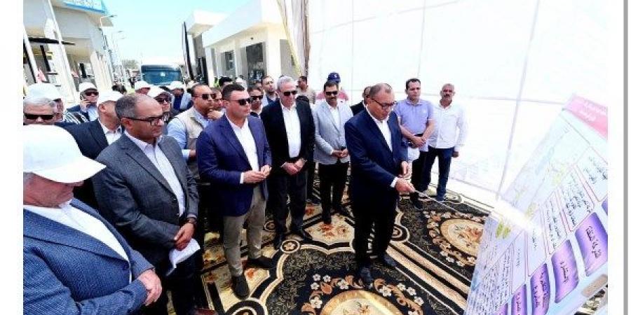 وزير الإسكان ومحافظ الغربية يختتمان جولتهما بتفقد محطة معالجة صرف صحي زفتى - هرم مصر