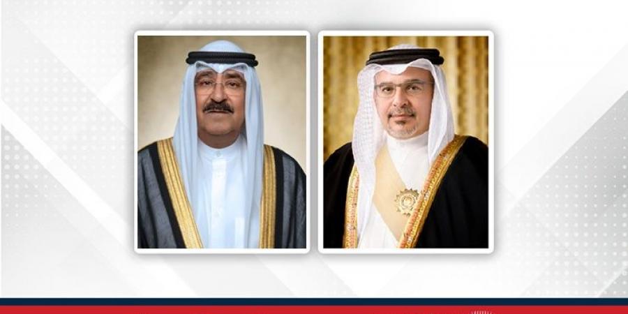 سمو ولي العهد رئيس مجلس الوزراء يعزي أمير دولة الكويت في وفاة الشيخ علي عبدالله الخليفة الصباح - هرم مصر