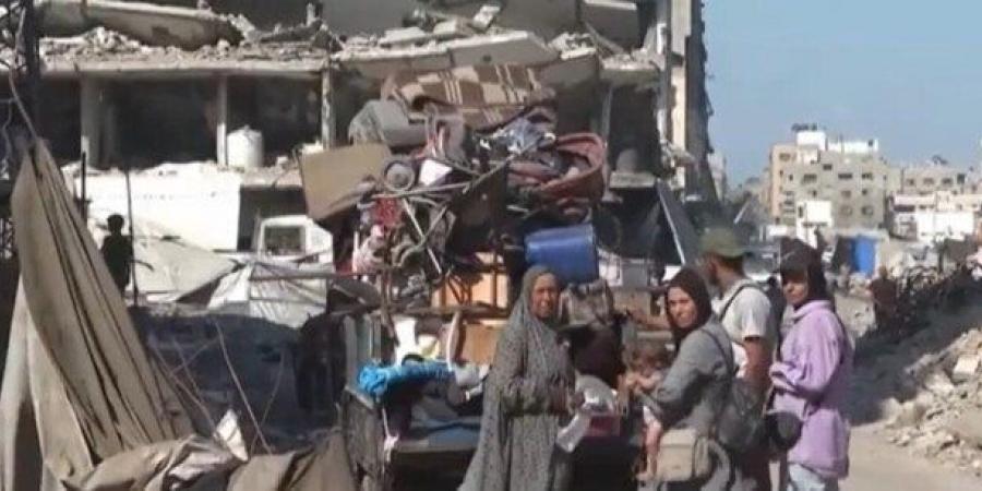 أحلام مكسورة وأجساد مرهقة.. رحلة نزوح فلسطينية لا تنتهي (فيديو) - هرم مصر