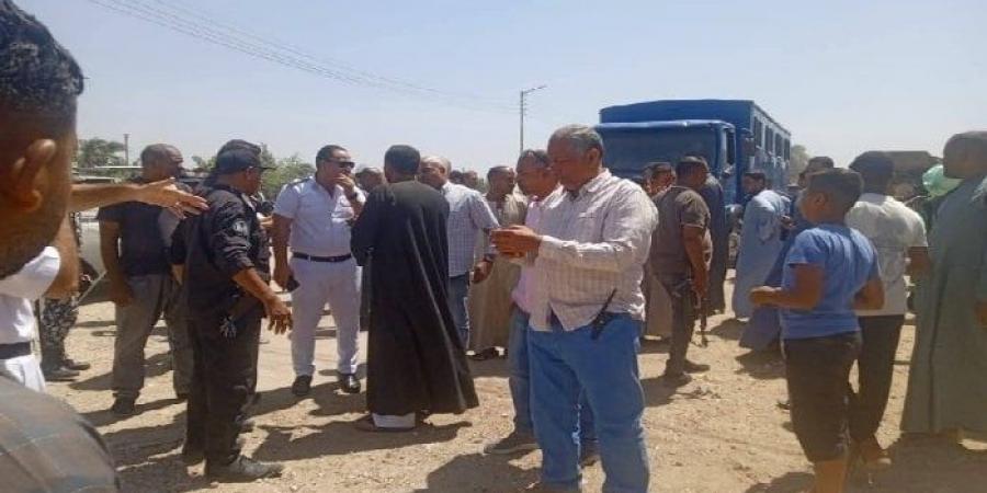 حملة موسعة لإزالة التعديات واسترداد أملاك الدولة بأبوتشت - هرم مصر