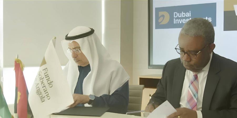 «دبي للاستثمار» توقع اتفاقية تعاون استراتيجية مع صندوق الثروة الأنغولي - هرم مصر