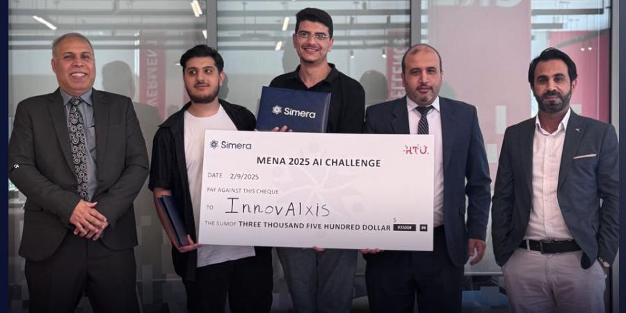 طلبة جامعة عمان العربية يحصدون المركز الثاني في المسابقة SIMERA-MENA 2025 AI Challenge للذكاء الاصطناعي - هرم مصر