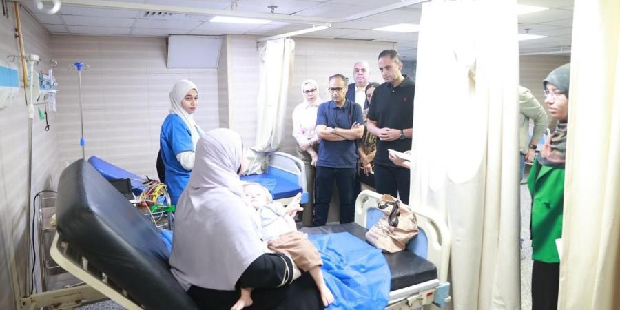 نائب وزير الصحة يجري جولة مفاجئة لمستشفي الصدر بالمنيا - هرم مصر