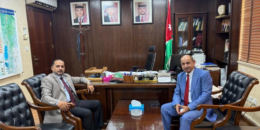 نقيب المهندسين الزراعيين وأمين عام سلطة وادي الأردن يبحثان تدريب حديثي التخرج - هرم مصر