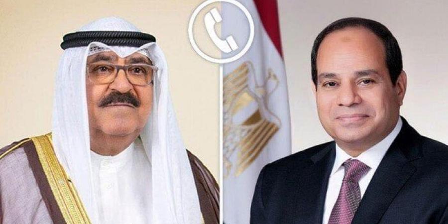 الرئيس السيسي وأمير الكويت يدينان الاعتداء الإسرائيلي على قطر - هرم مصر