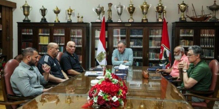 انضمام محمد يوسف ووليد صلاح الدين للجنة التخطيط في تنفيذ التصور الشامل للاعبي الأهلي - هرم مصر