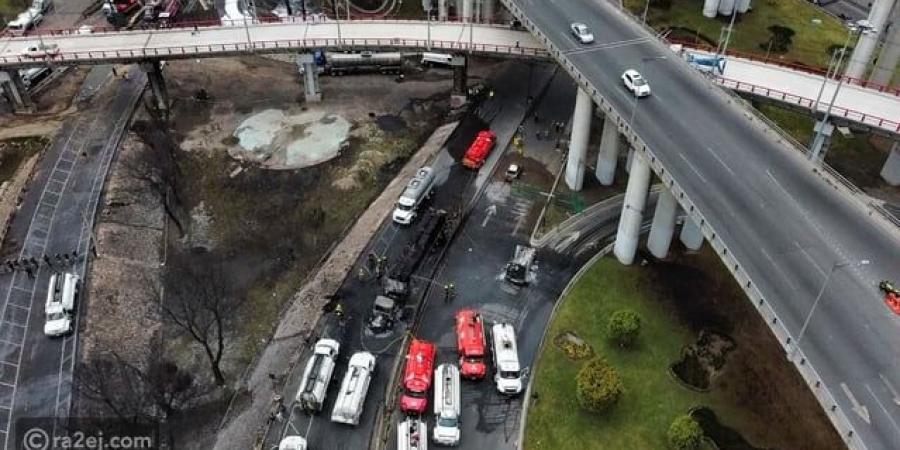 مقتل 3 أشخاص وإصابة 70 جراء انفجار صهريج محروقات بالمكسيك - هرم مصر