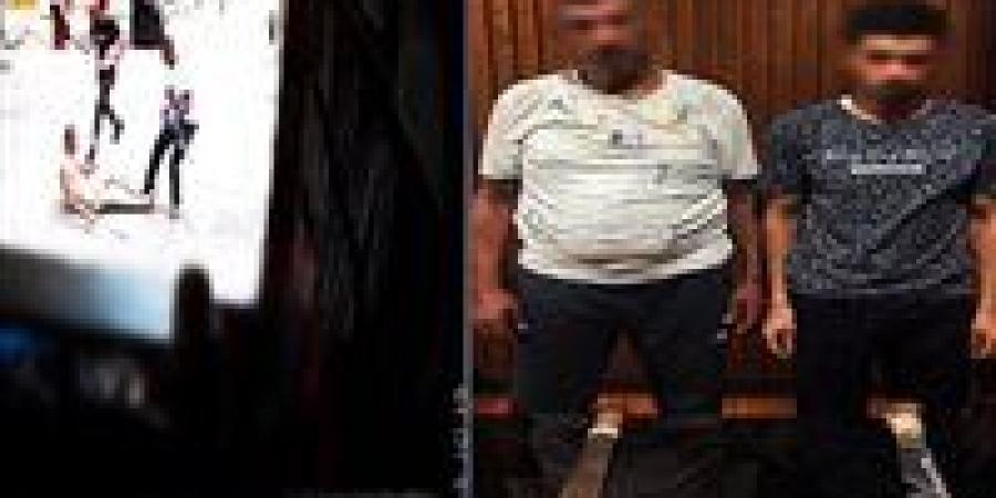 شخصين تعديا بالضرب على آخر بإستخدام سلاح أبيض بالإسكندرية - هرم مصر