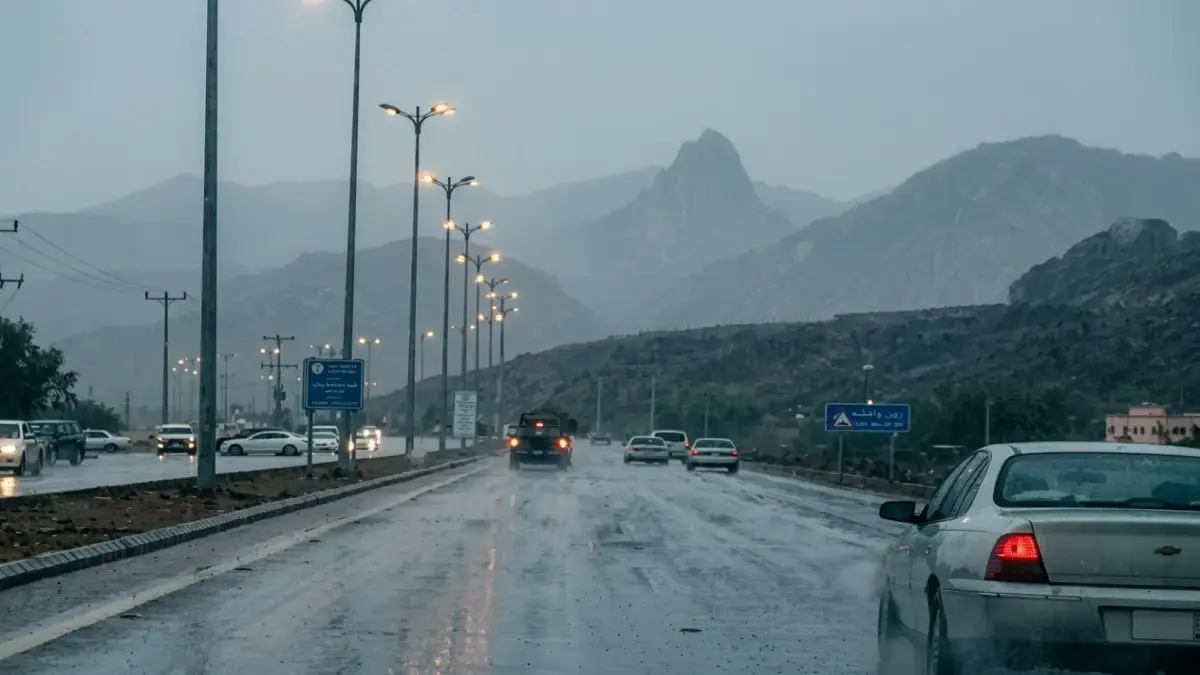 الأمطار الغزيرة تتسبب في أجواء مذهلة في نجران والباحة وتحذيرات رسمية من المركز الوطني حتى 9 مساءً جريدة هرم مصر
