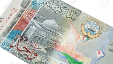 نشرة سعر الدينار الكويتي مقابل الجنيه المصري اليوم الإثنين 4 مايو 2026 في جريدة هرم مصر