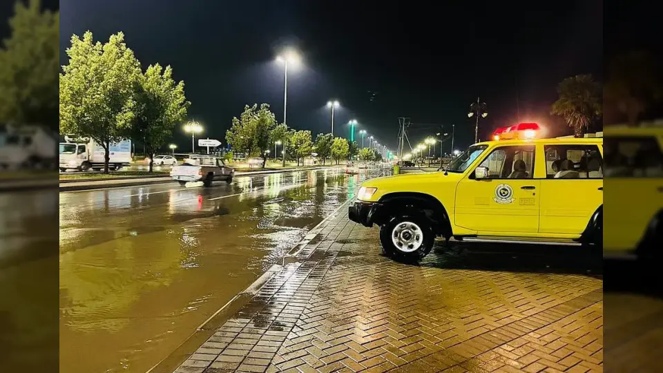 الدفاع المدني السعودي يطلق تحذير عاجل من إنذار أحمر يهدد مكة جازان والباحة بخطورة عالية