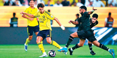 النصر يسعى للفوز على الخلود والخليج يتحدى الحزم ورغبة القادسية تثير قلق الرياض