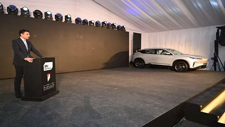 انطلاق إنتاج سيارة MAGE EV الكهربائية بنسبة مكون محلي 45 في مجمع المجد للطاقة الجديدة