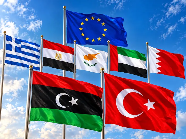 خمس دول والاتحاد الأوروبي يعلنون بطلان الاتفاقية البحرية بين تركيا وليبيا رسميا