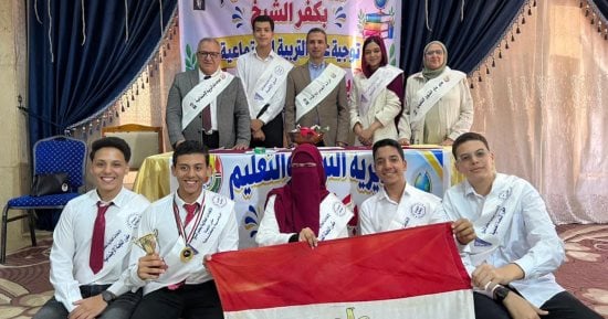 وكيل تعليم كفر الشيخ يشهد مراسم تنصيب المكتب التنفيذي لاتحاد طلاب المدارس الثانوية الجديدة